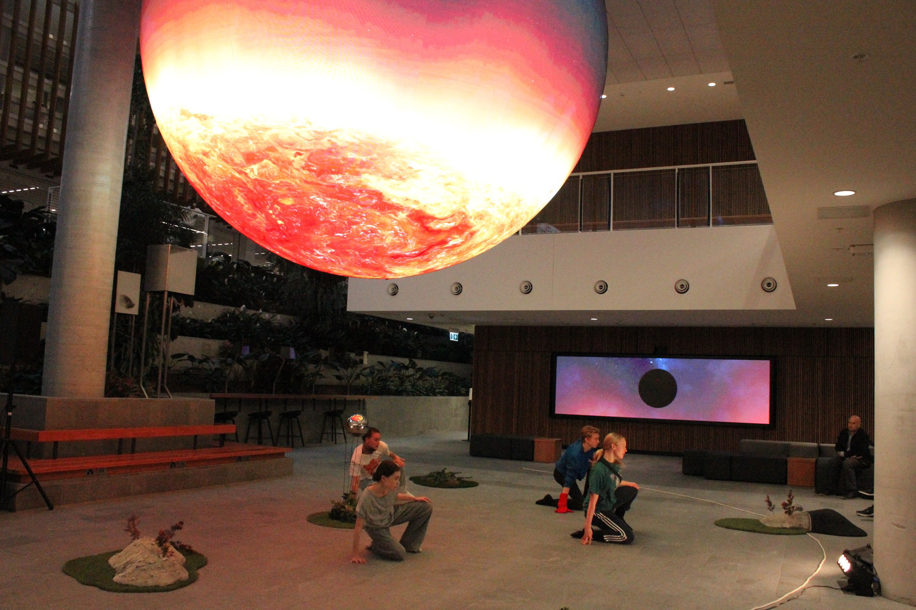 (2022). Rehearsals at E-Block. [Photograph]. Taken by Author.