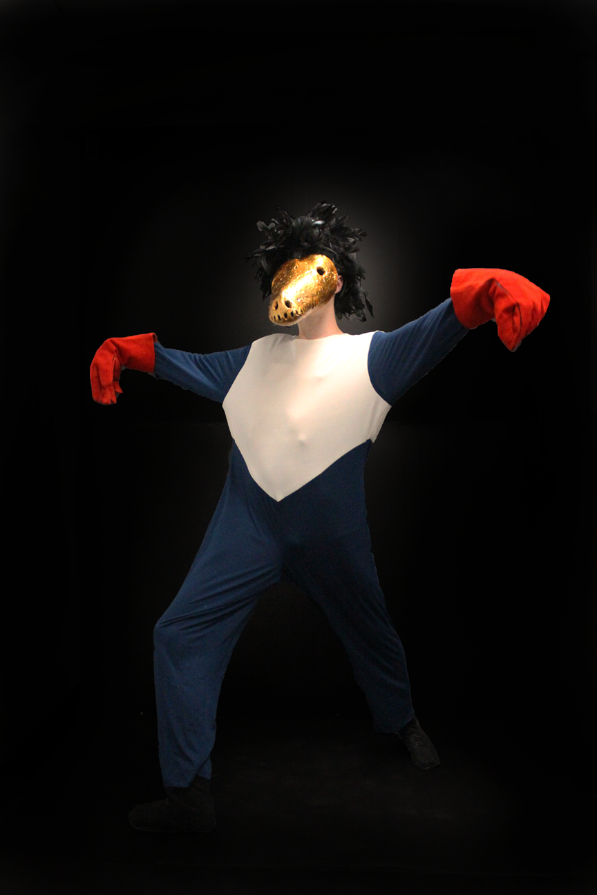 (2022). Lada Costume. [Fabric, foam mask, gloves, feathers].