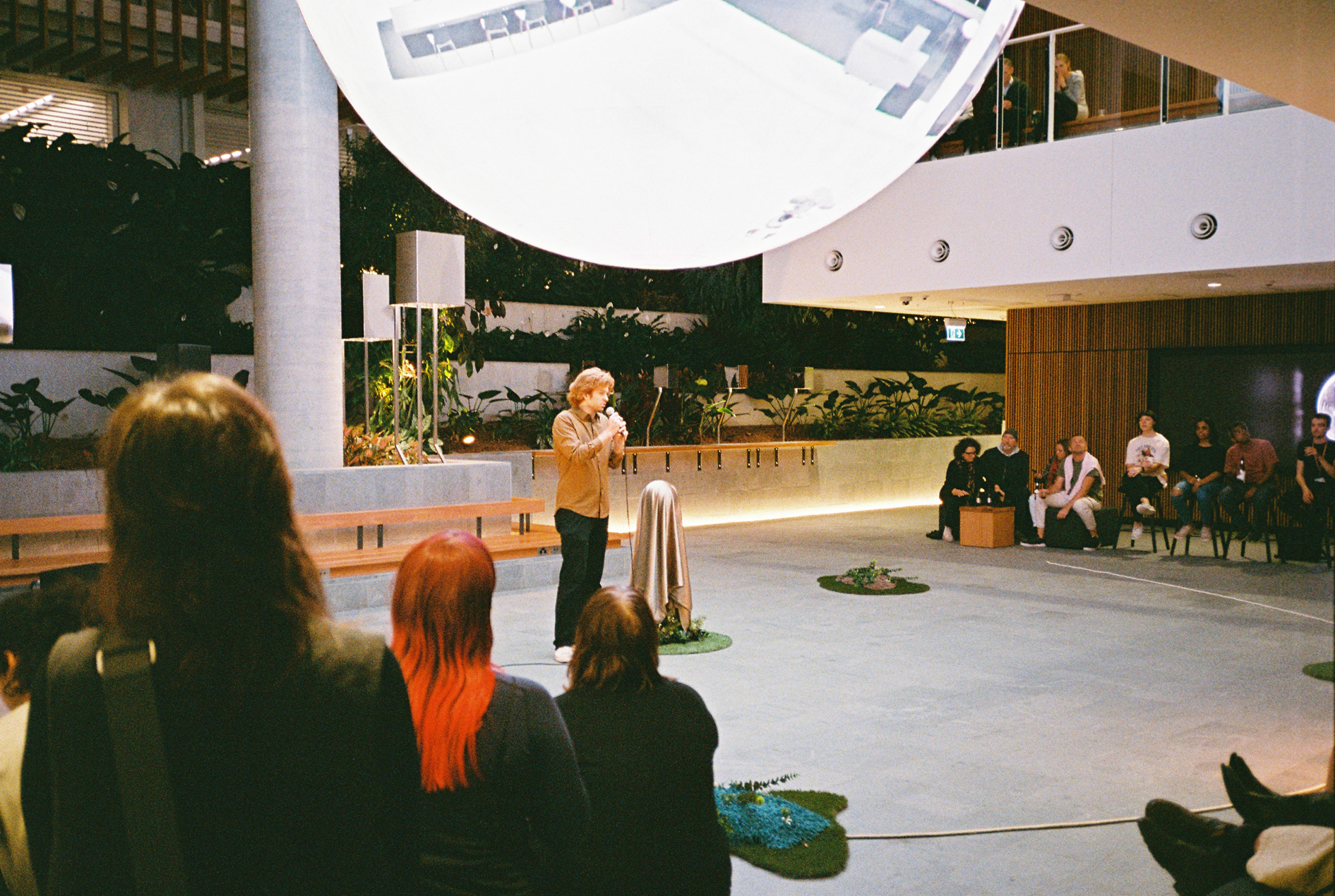 (2022). Guy giving opening speech. [Photograph]. Taken by Zachary Woodley.
