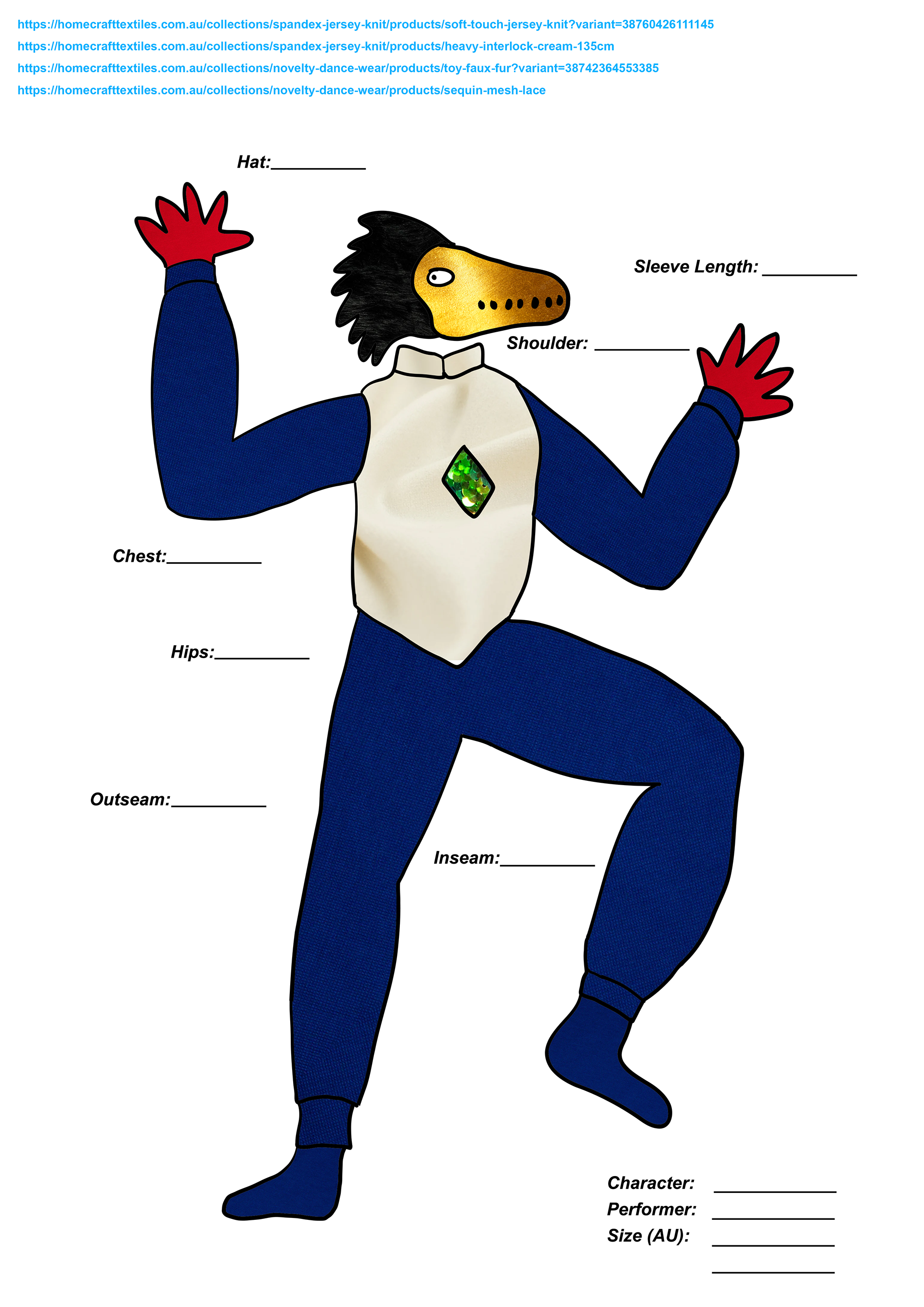 (2022). Lada fabric and measurements. [Digital image].