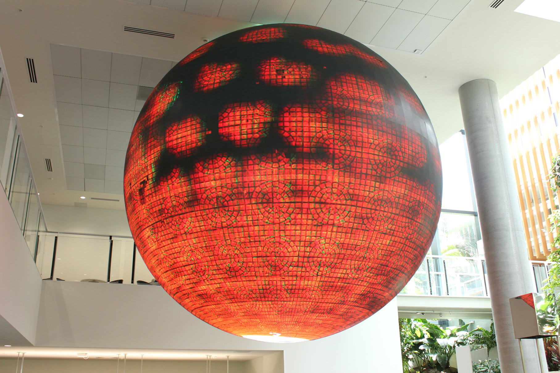 (2022). End of Act I, The Mirror Sphere. [LED Sphere, 360° game engine imagery].