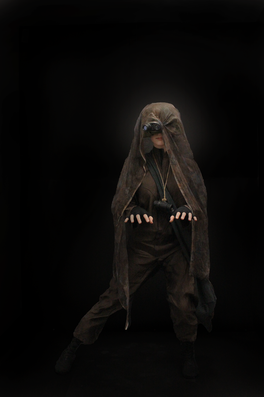 (2022). The Technician Costume. [Fabric, plastic helmet, night vision goggles, gloves].