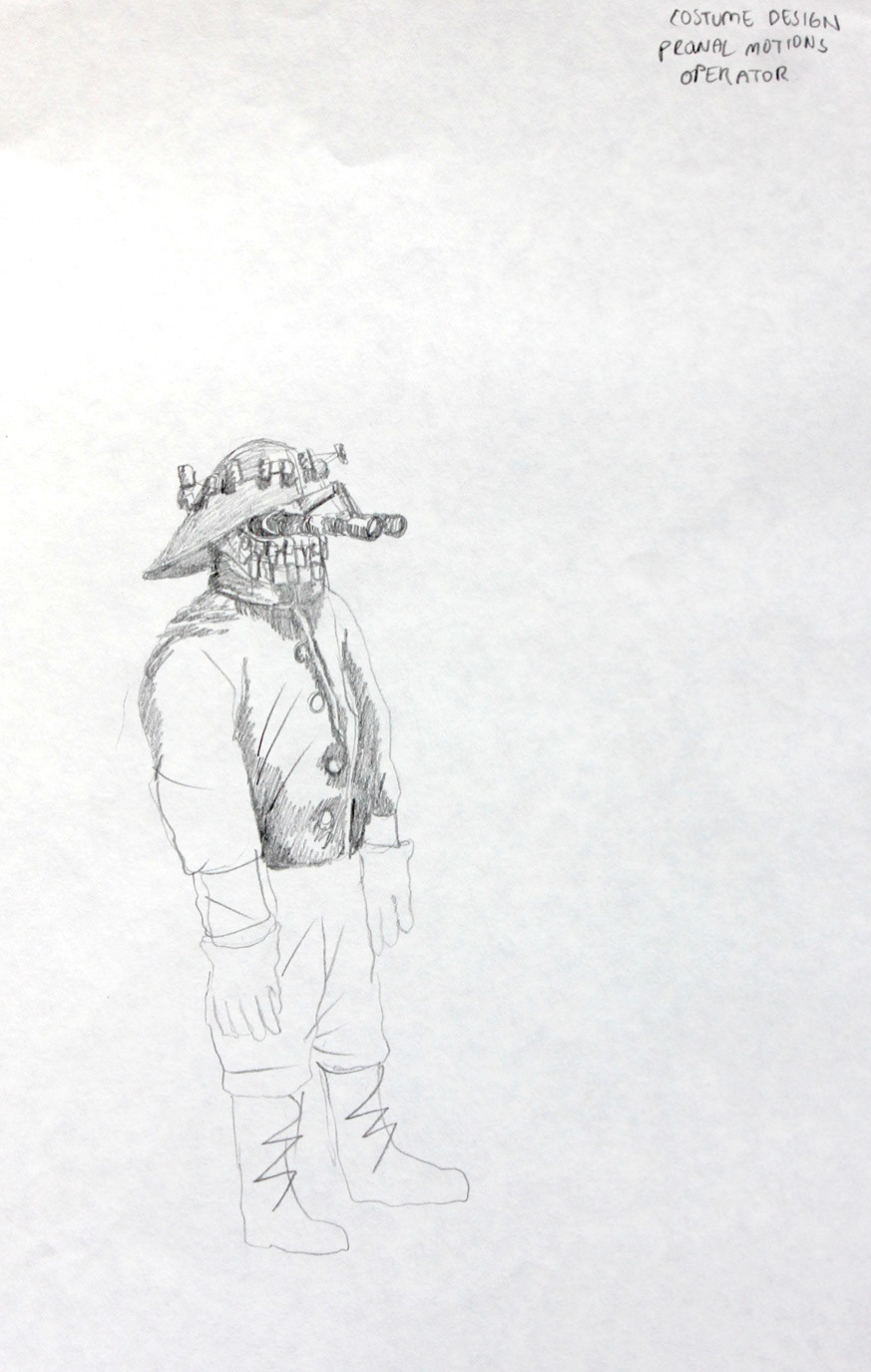 (2020). Drawing of the Technician. [Pencil on paper]. 210 × 297 mm.