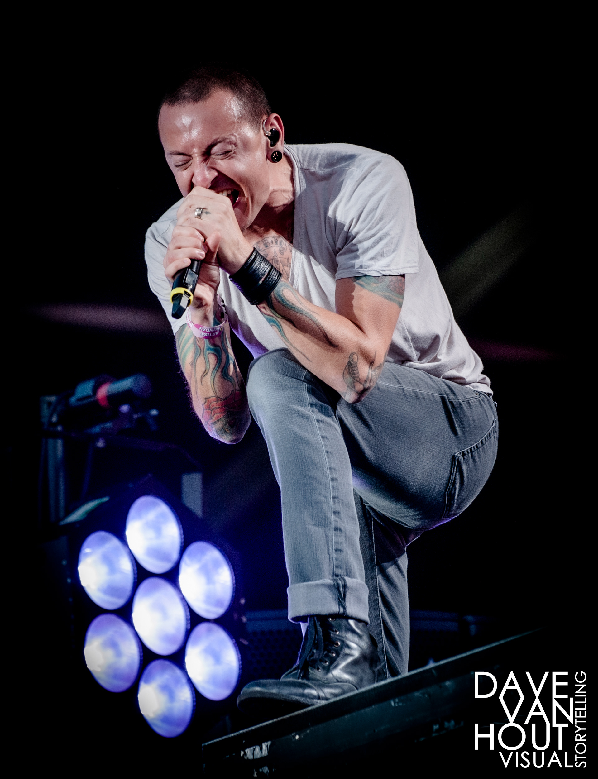 028 Linkin Park - Chester Bennington - Pinkpop 2012