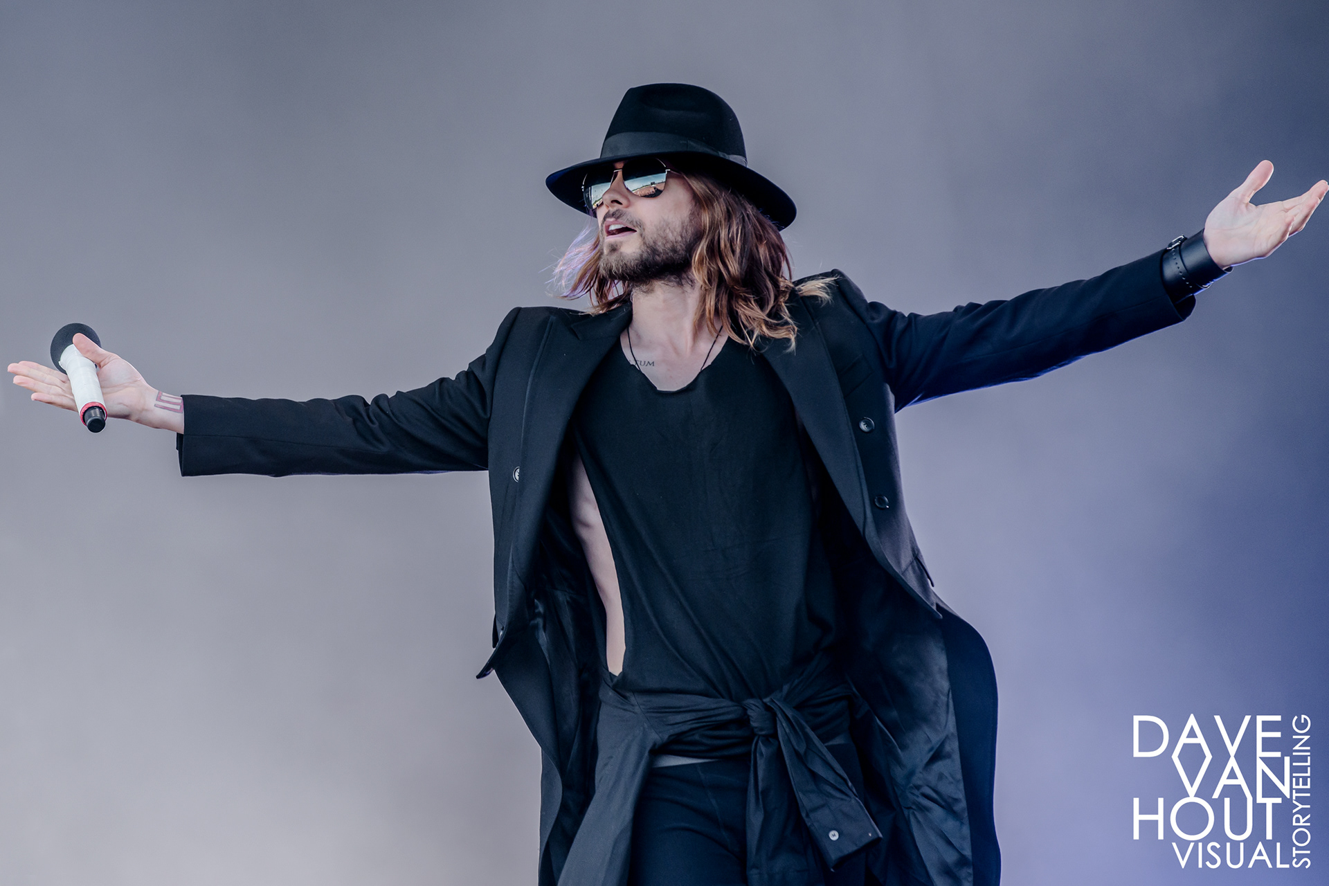 012 Thirty Seconds to Mars - Jared Leto - Pinkpop 2013