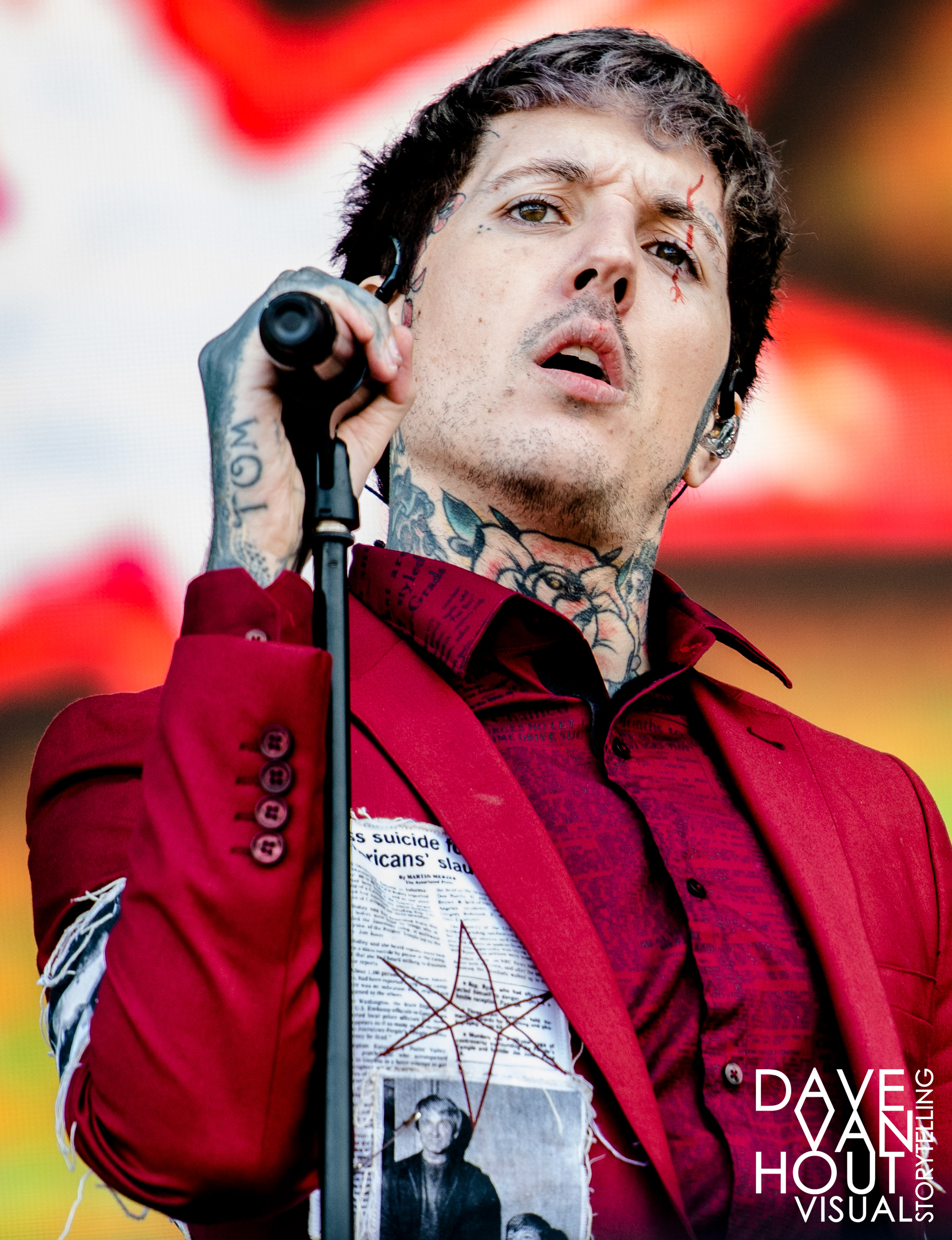 053 Bring me the Horizon - Oliver Sykes - Pinkpop 2019