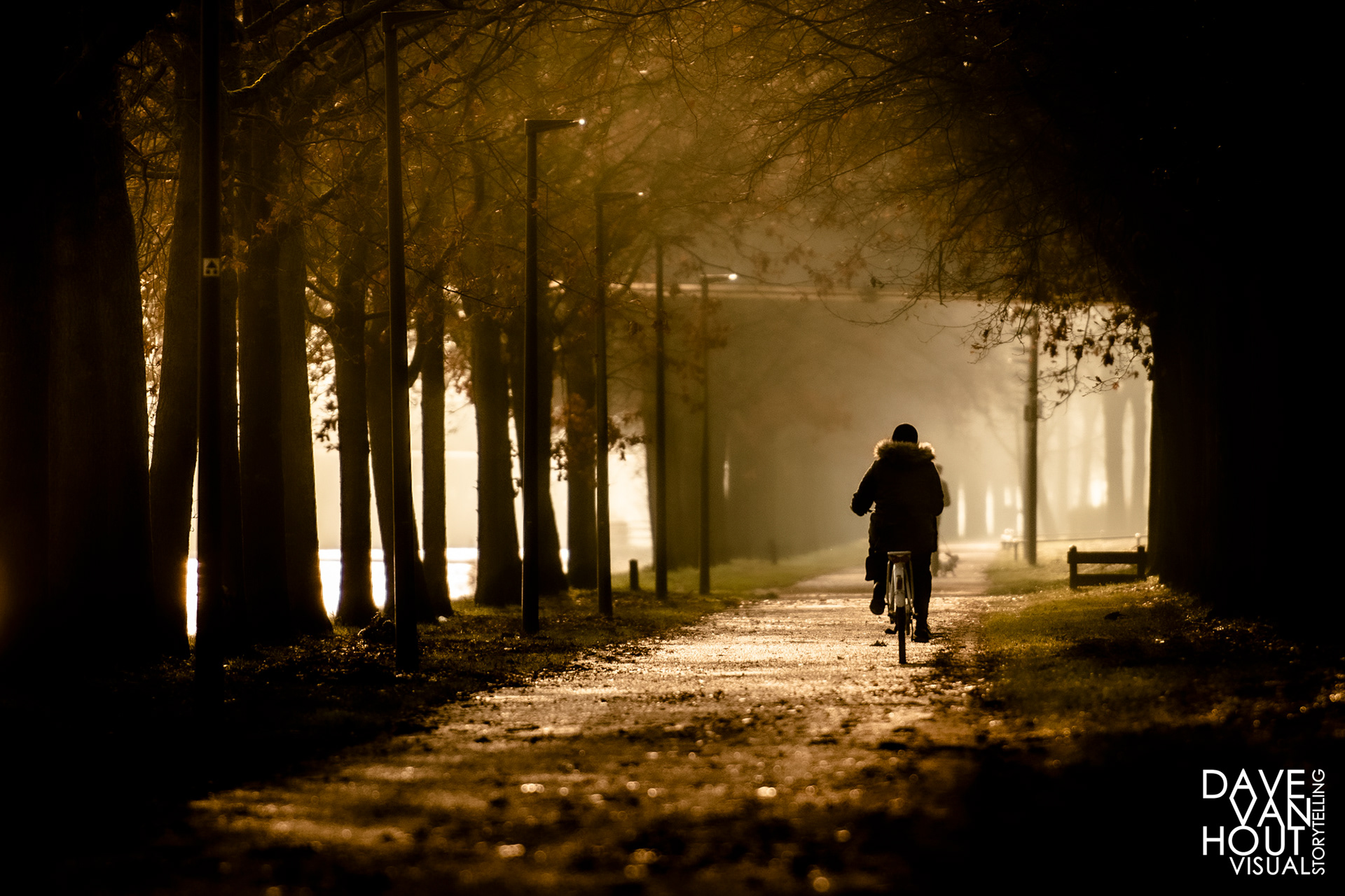 029 Fietser Langs Zuid Willemsvaart de Braak