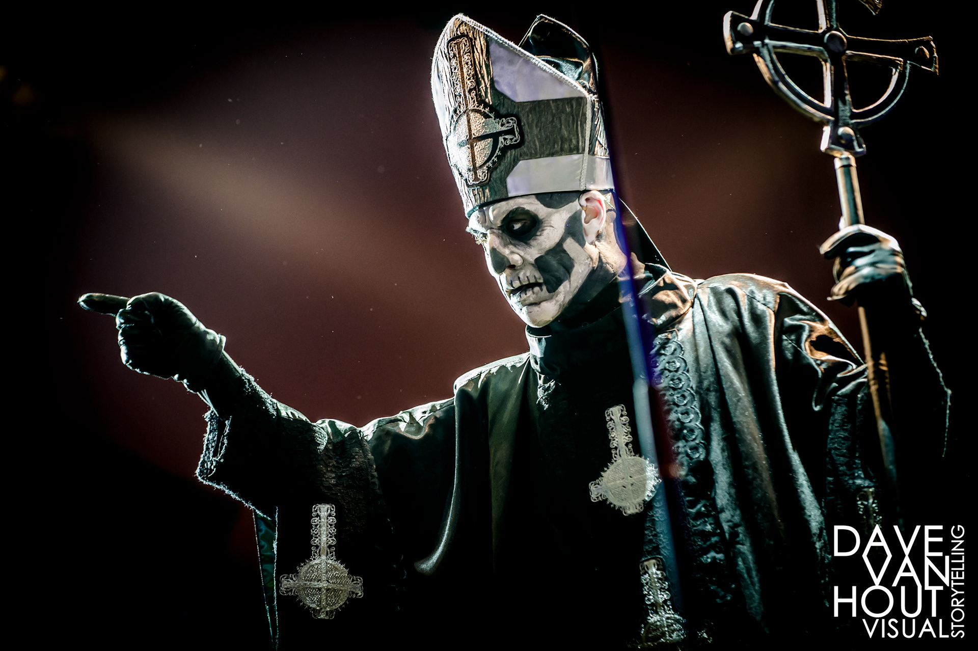 055 Ghost - Papa Emeritus III - Pinkpop 2014