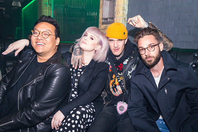 Kelly Osbourne and friends at the launch of Lucky You! at Circa Club