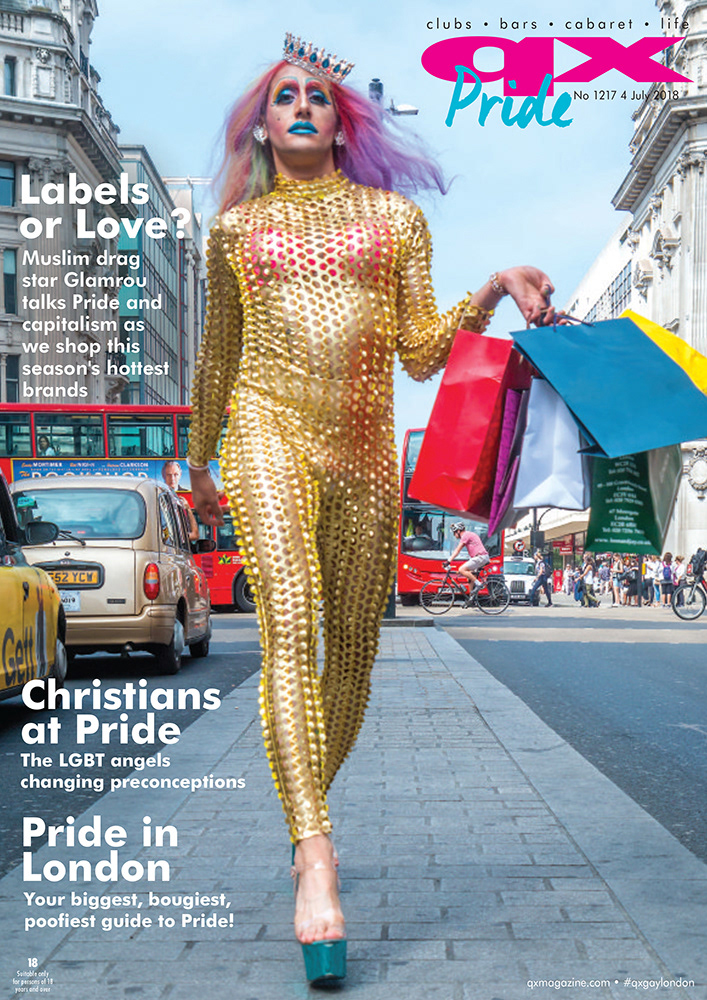 Cover for QX Magazine