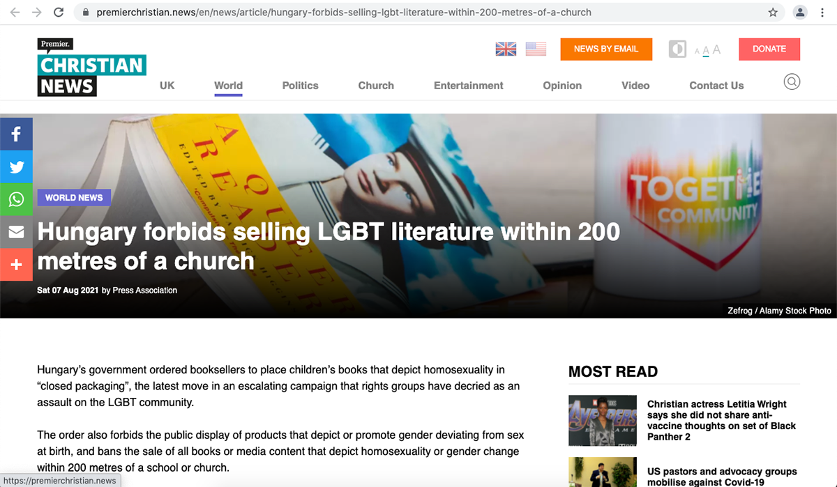 Premier Christian News