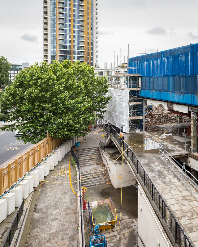 Demolition of the Elephant and Castle shopping centre