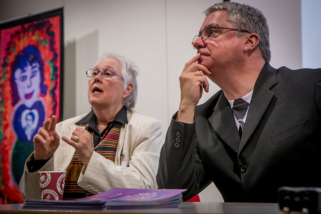 Sue Sanders and Tony Fenwick