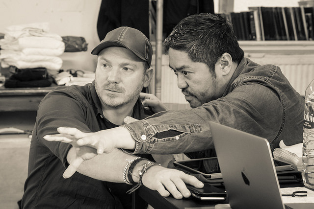 Rehearsal of Holding the Man