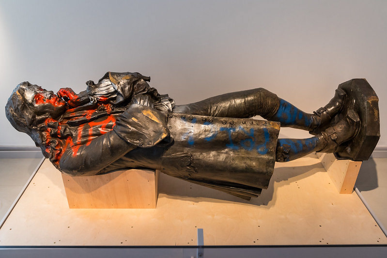 Colston statue, M Shed, Bristol