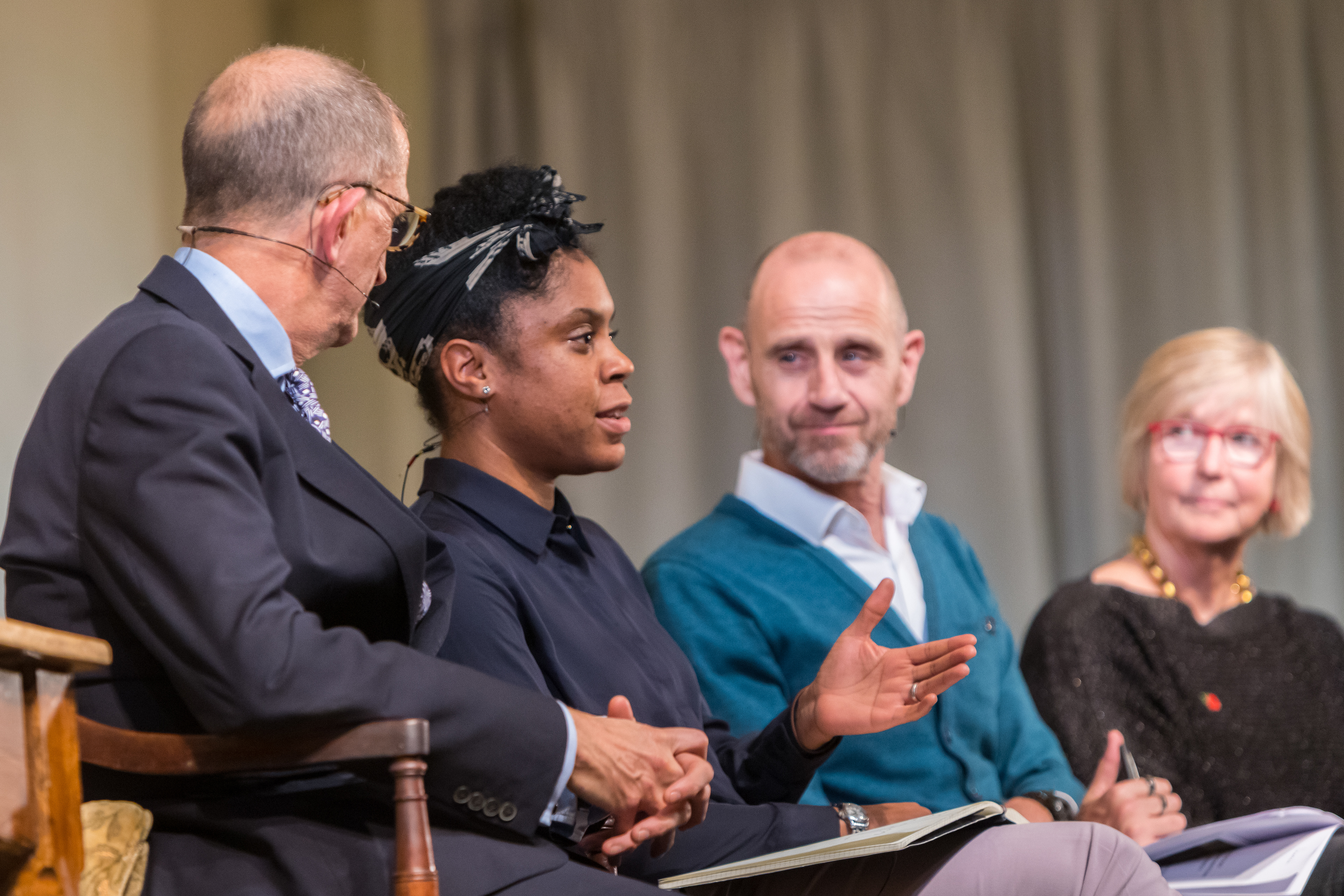 Q&A at the National Theatre