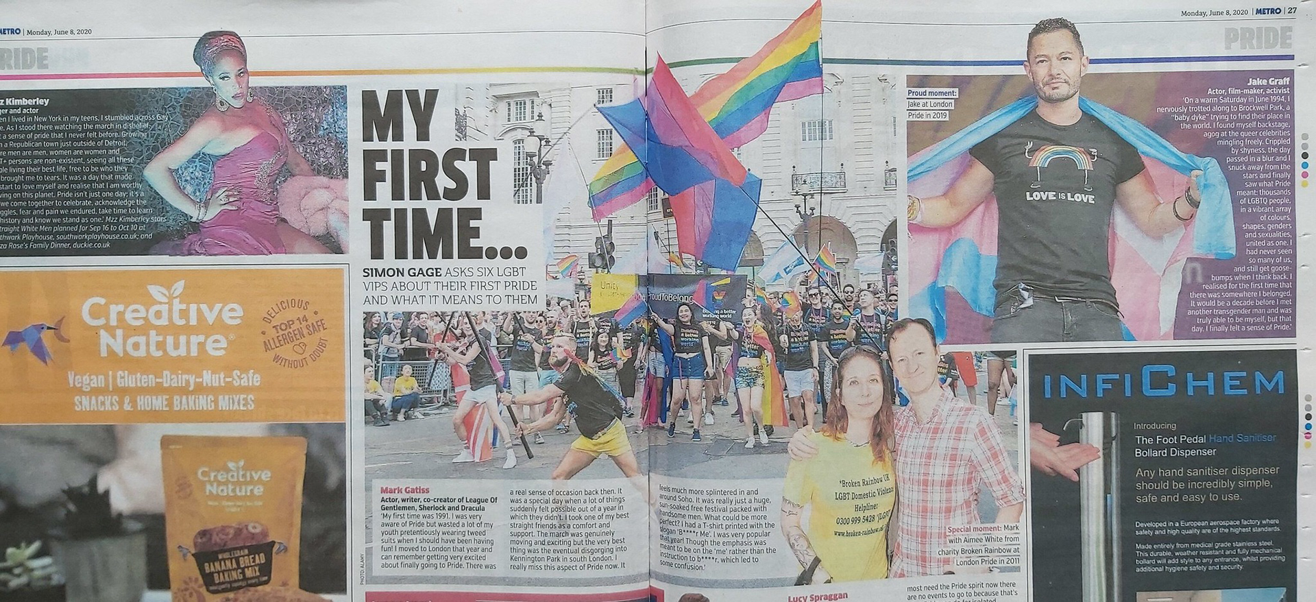 Metro, print and online