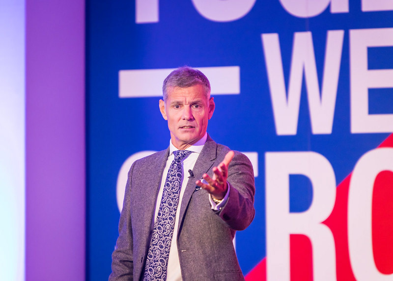 Squadron Leader John Peters at the BMF Members' Day 2019