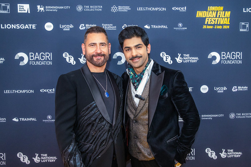 Red carpet at the opening of the London Indian Film Festival 2024