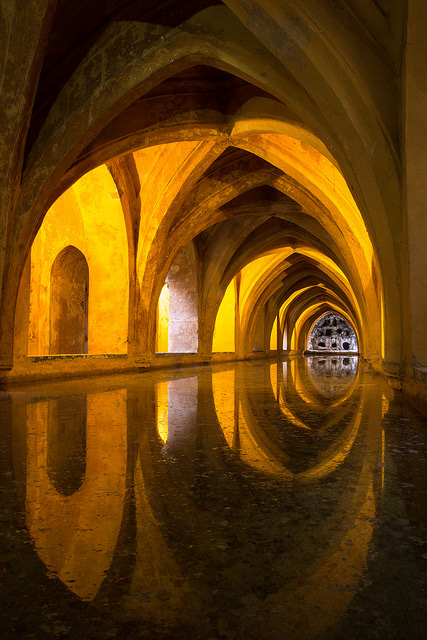 Baths of Maria De Padilla. Alcázar of Seville