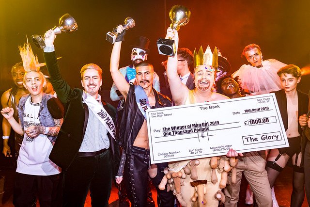 The winners of Man Up!