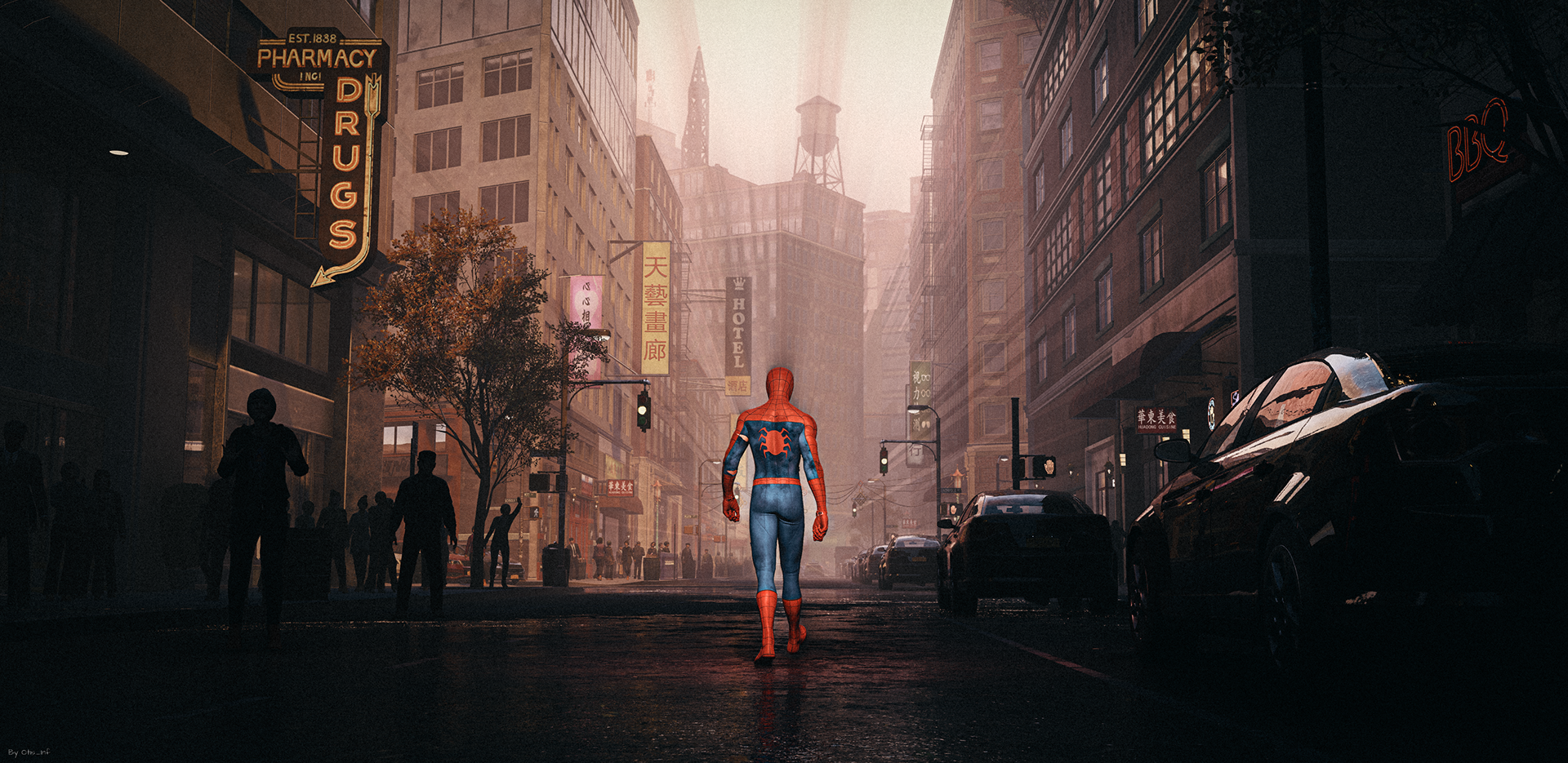 Frans Bouma, Virtual and Real Life Photography - Spider-Man Remastered PC