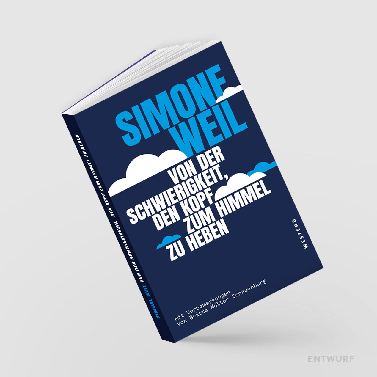 Von der Schwierigkeit den Kopf zum Himmel zu heben - Entwurf