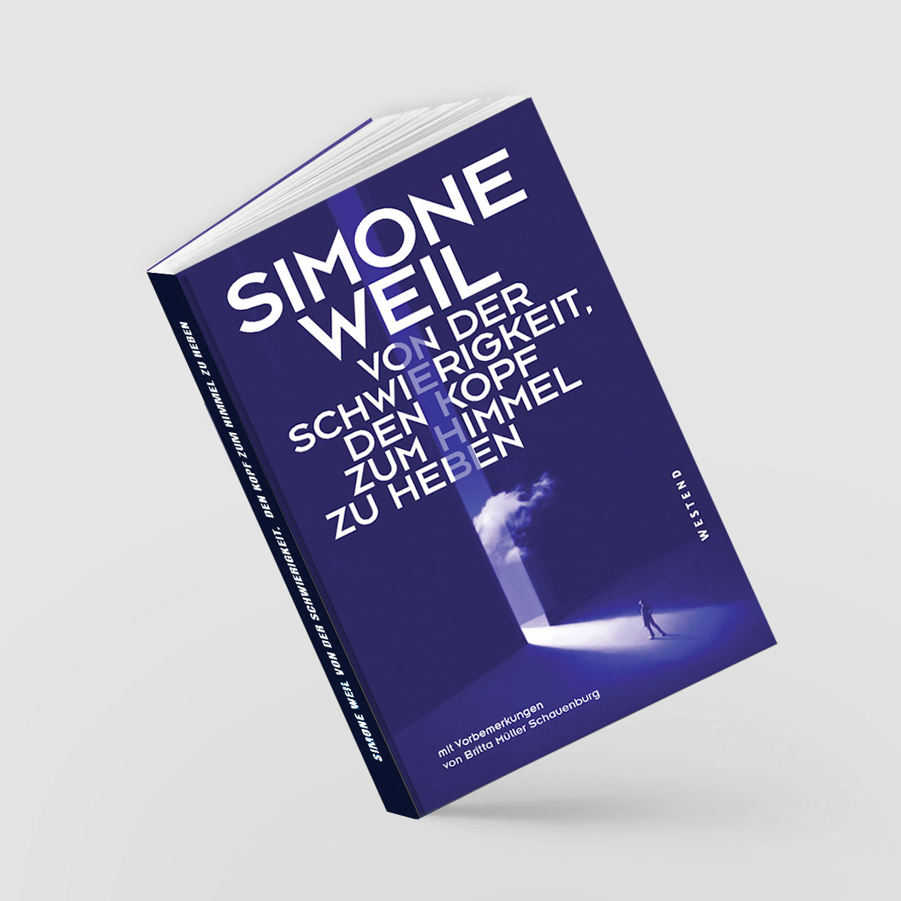 Von der Schwierigkeit den Kopf zum Himmel zu heben – Cover