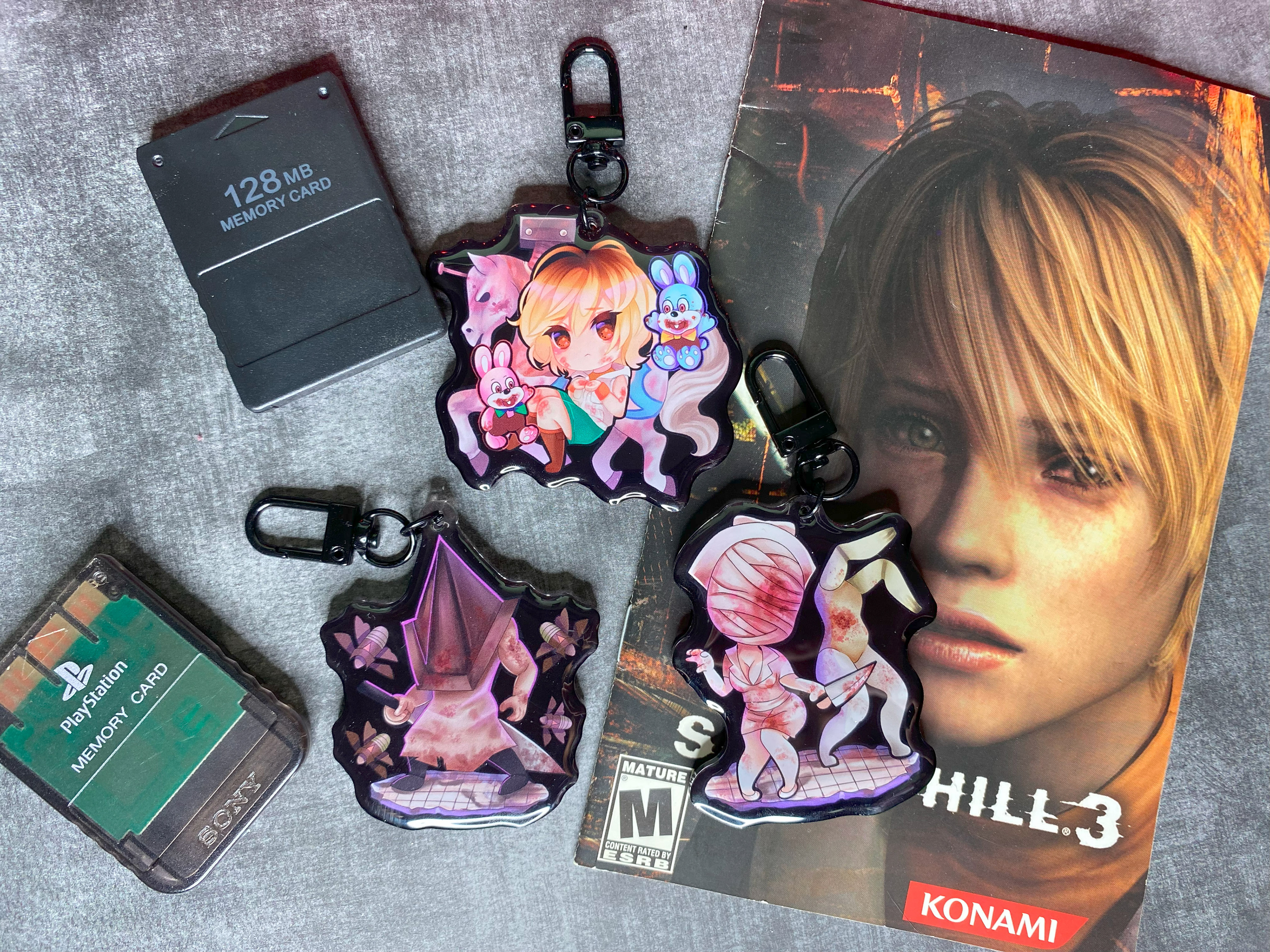 Silent Hill Acrylic Charm
