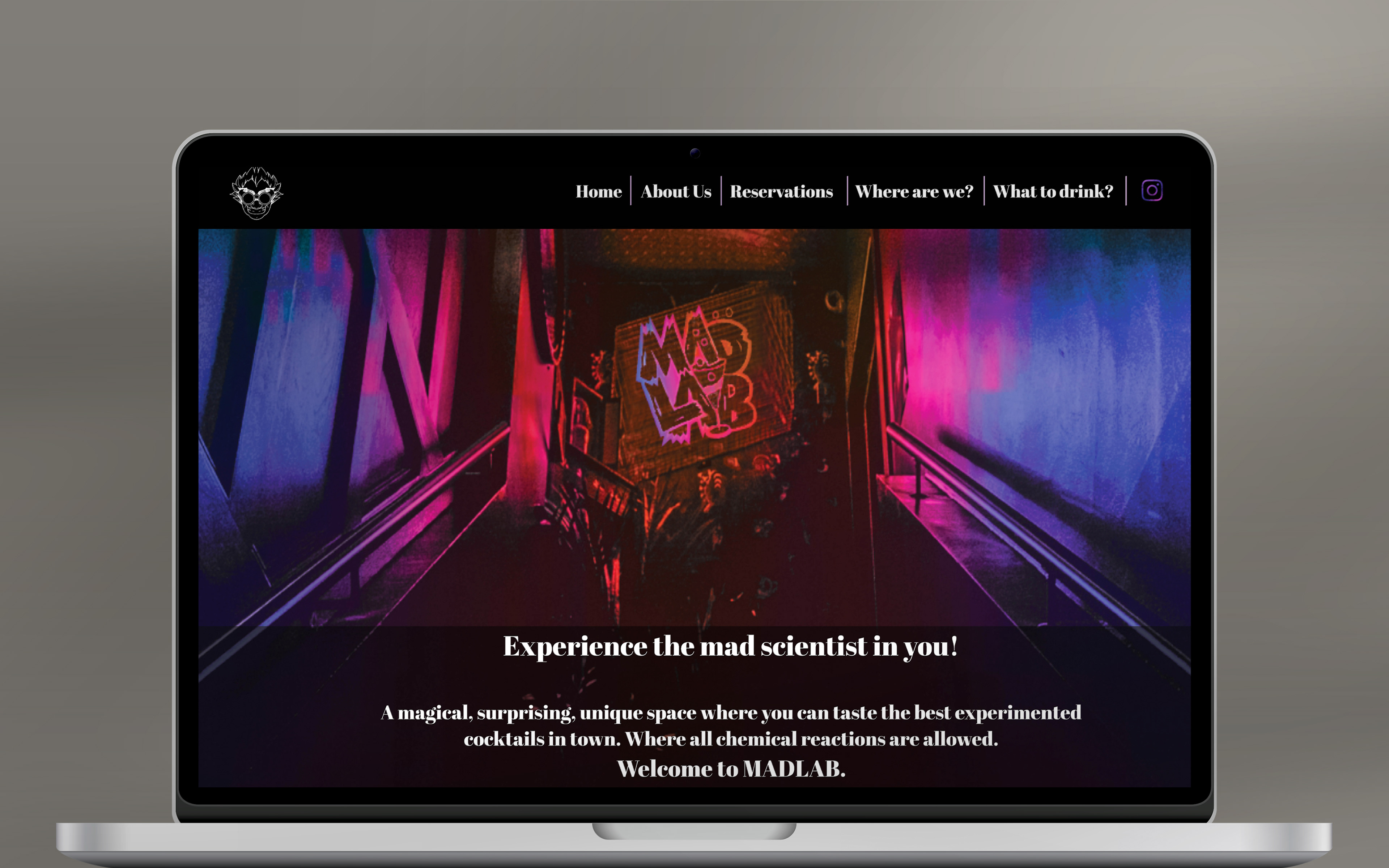 Homepage concept