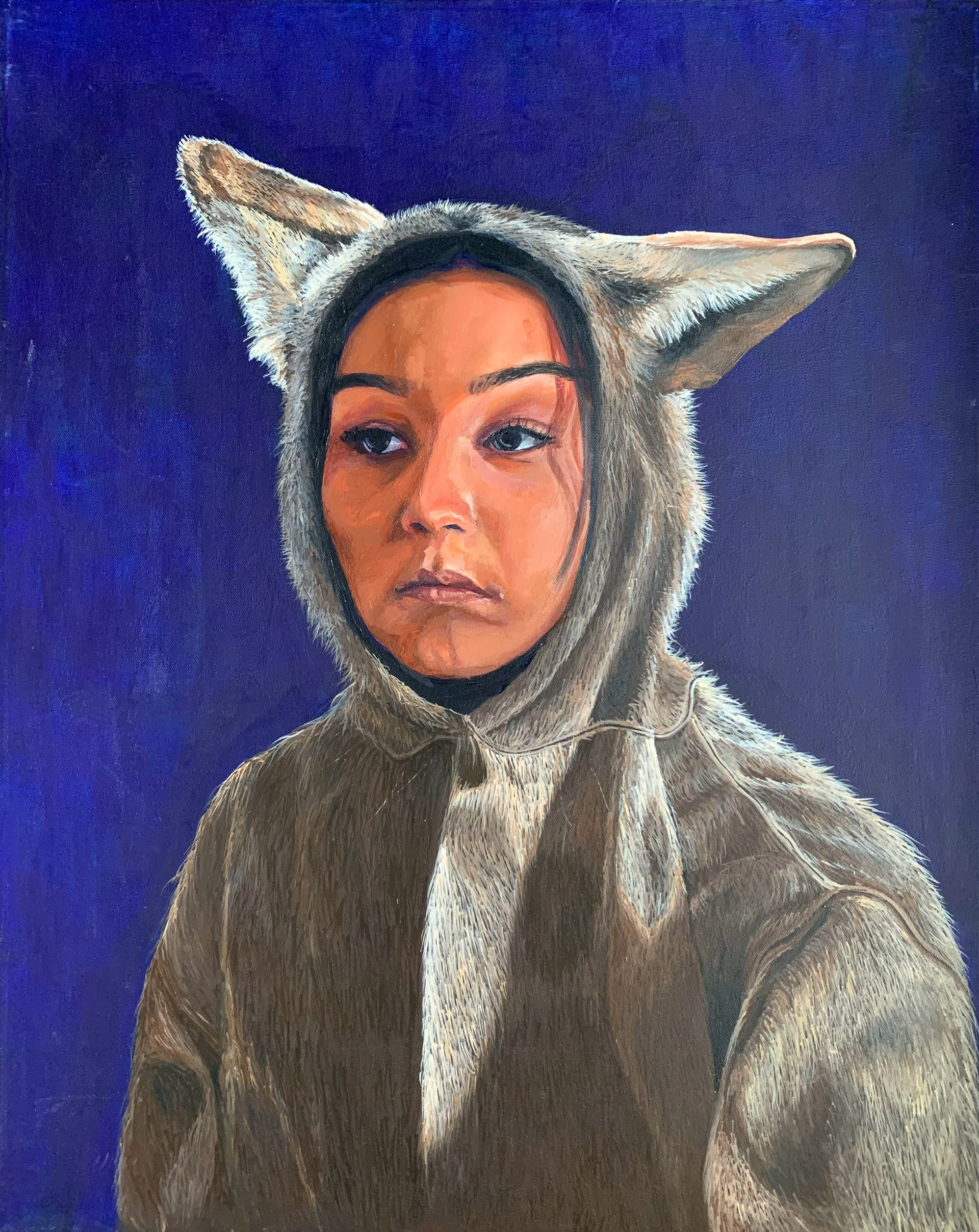 Self Portrait as Coyote 2022