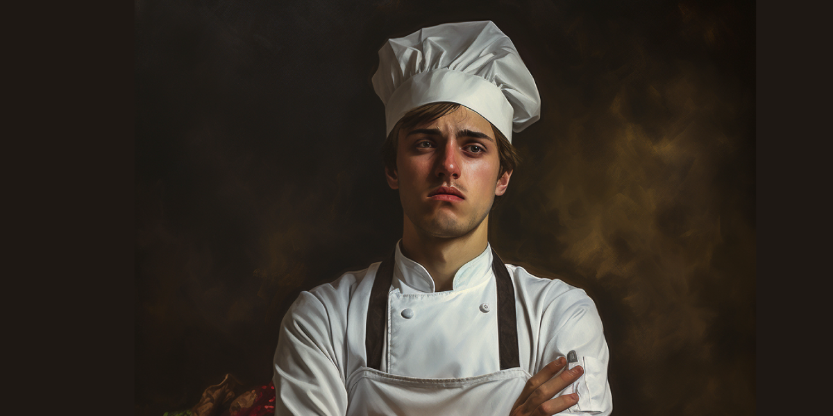 3/5 do not consider themselves as good cooks.