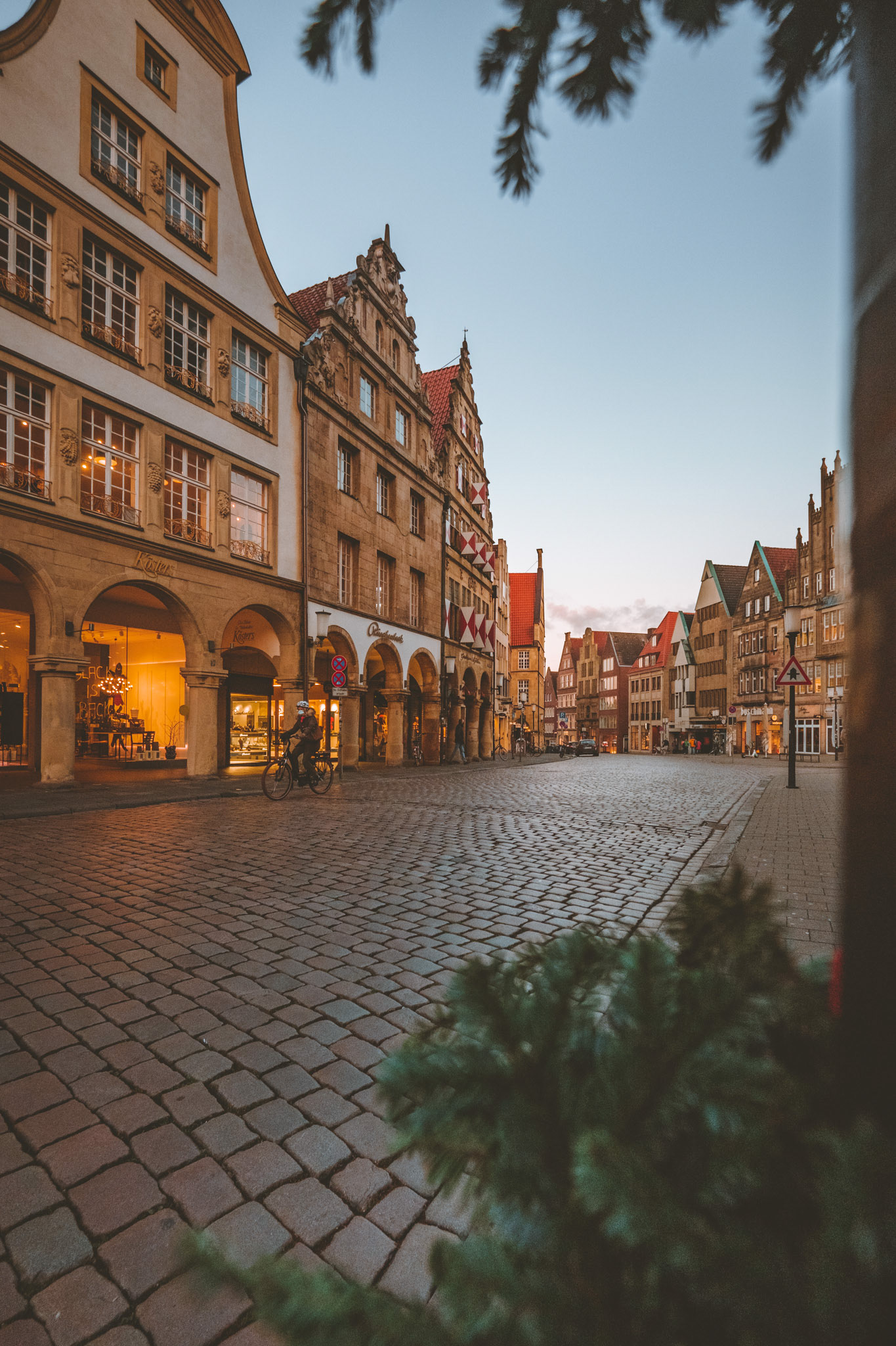 Prinzipalmarkt am Morgen