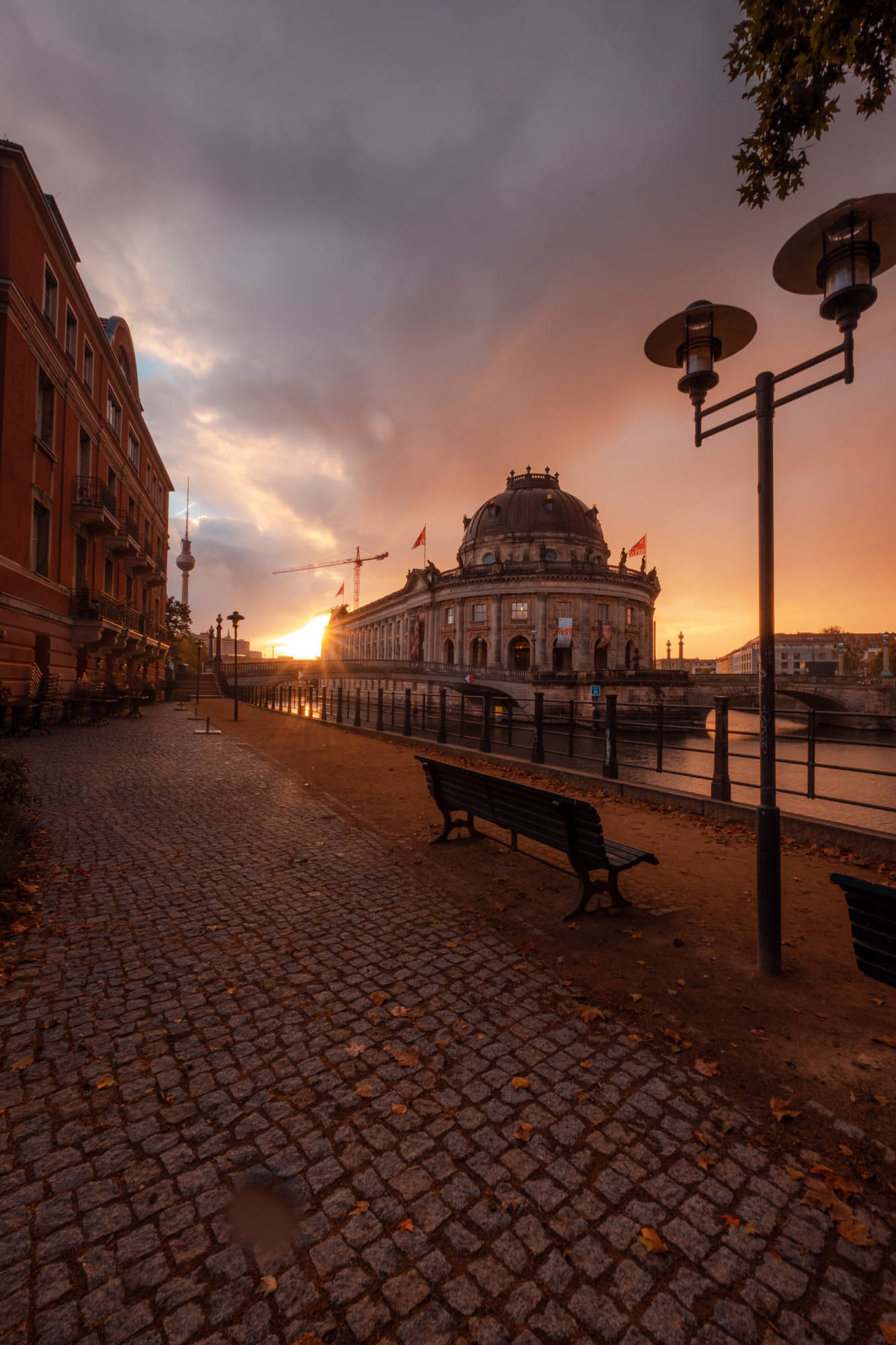 Bode-Museum zum Sonnenaufgang