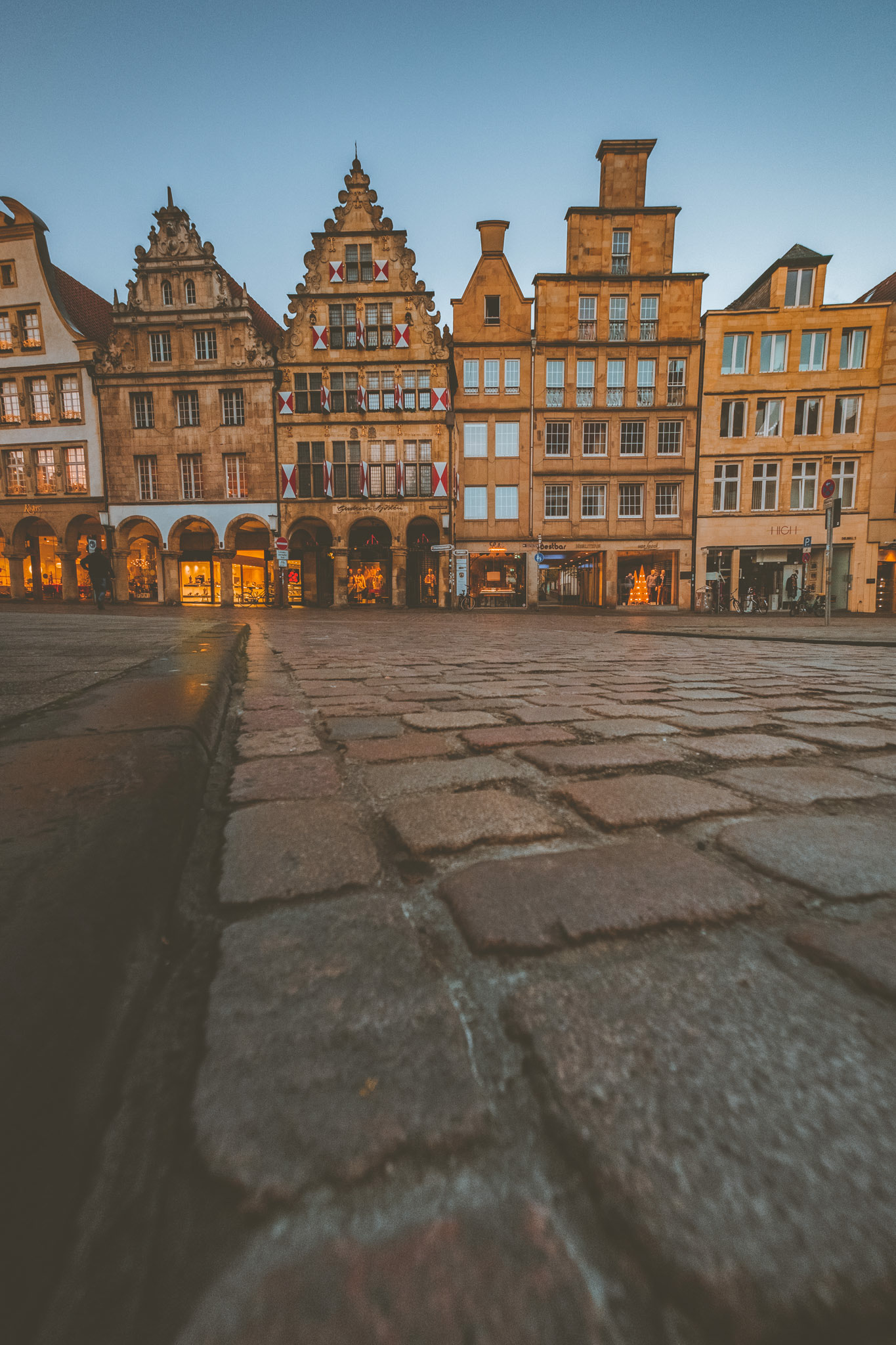 Prinzipalmarkt am Morgen