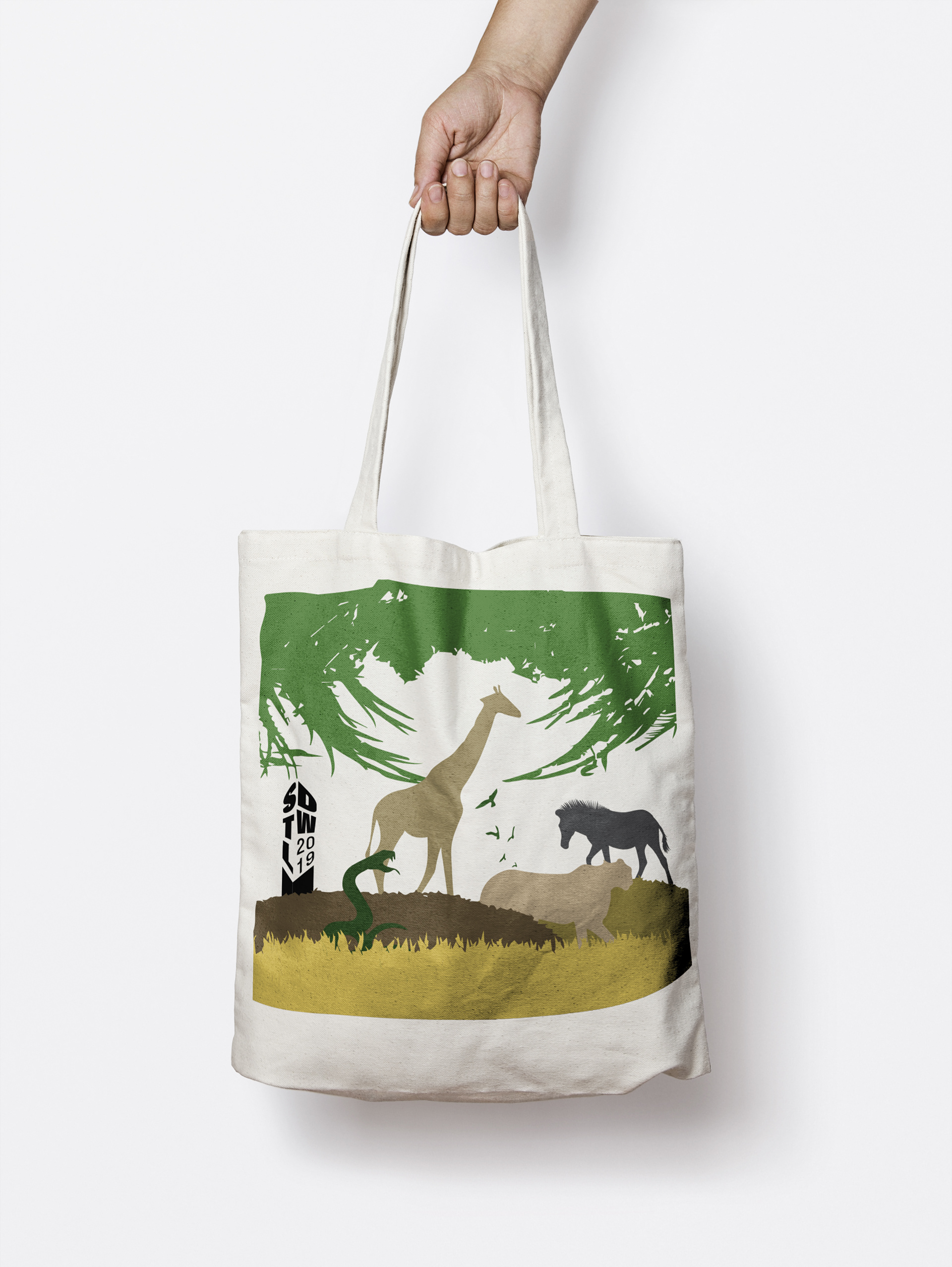 Giveaway Tote Bag Mock-Up