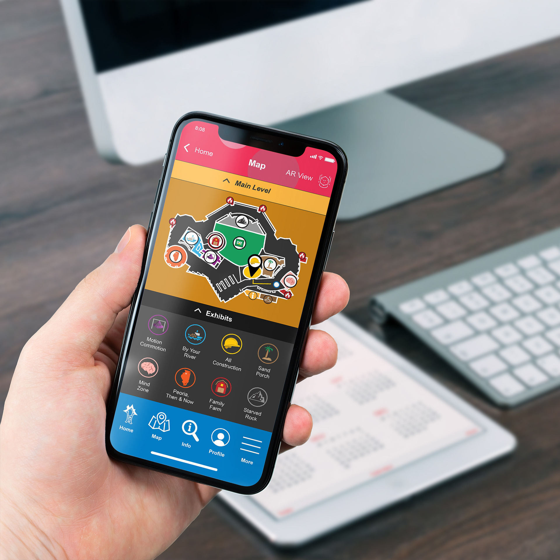 Wayfinding App Concept Mock-Up