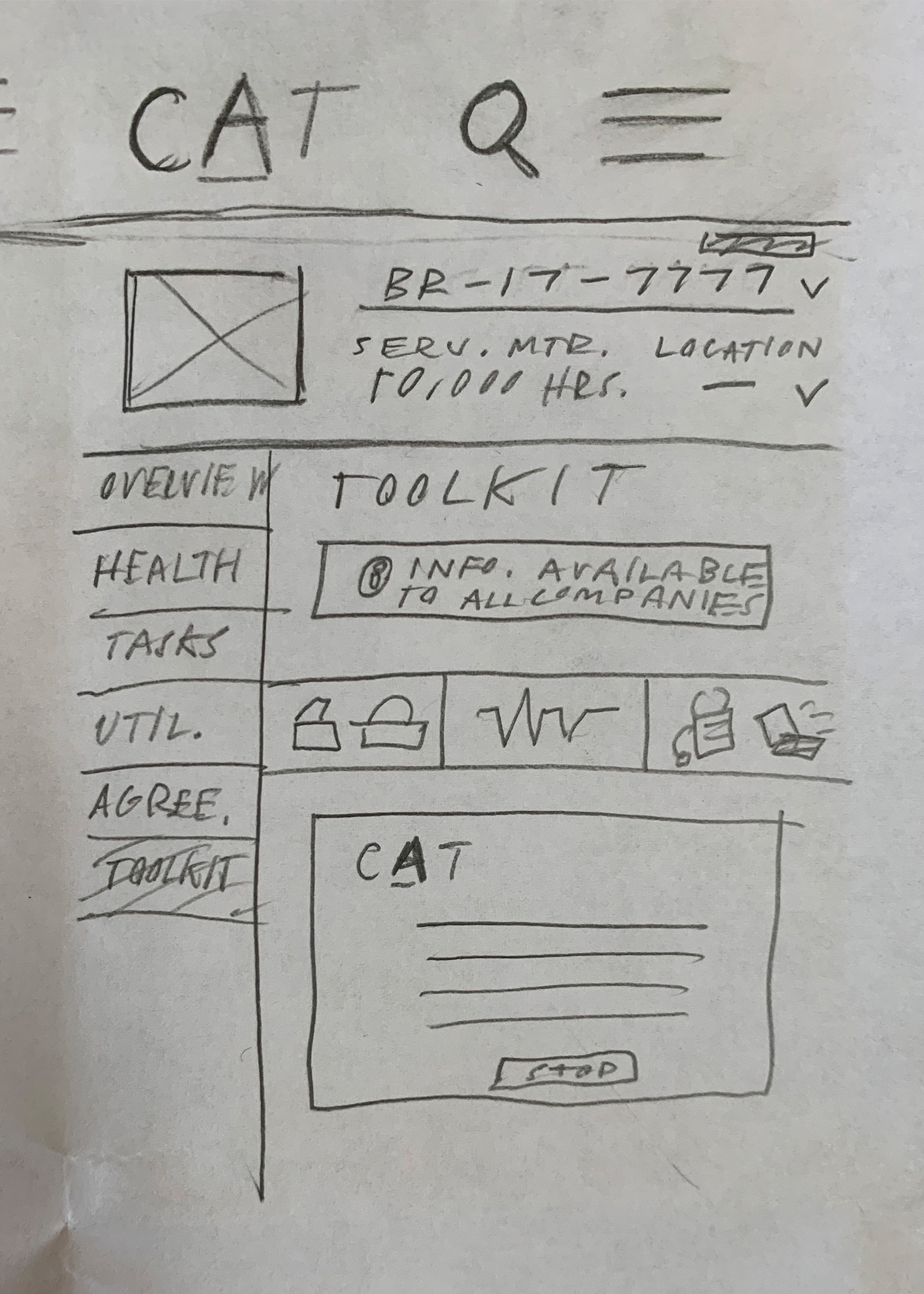 Prototype Mobile Sketches