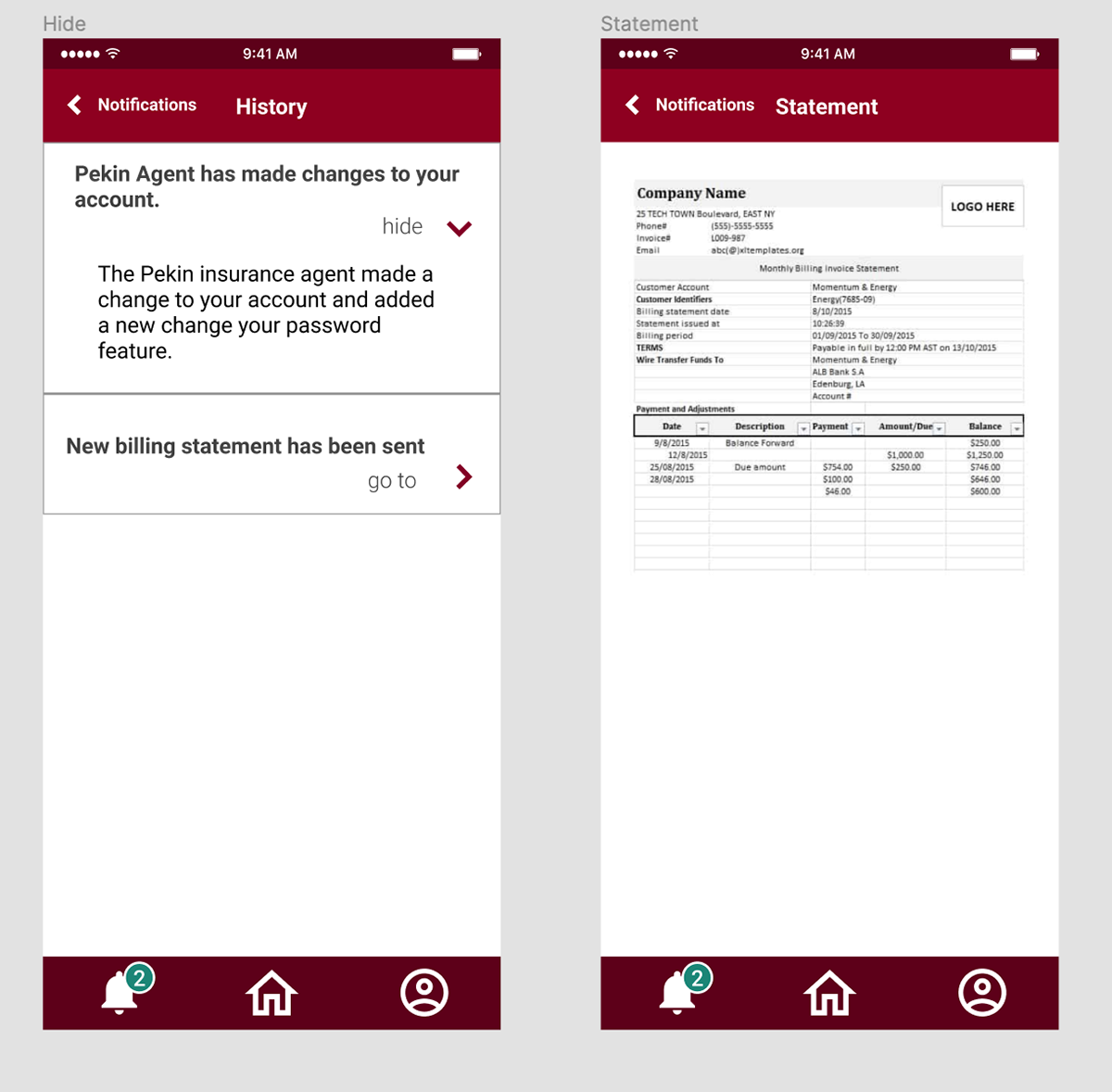 Reminders and Notifications