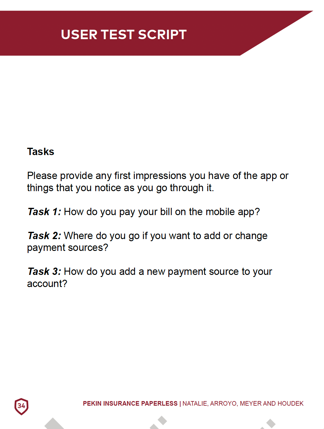 User Testing