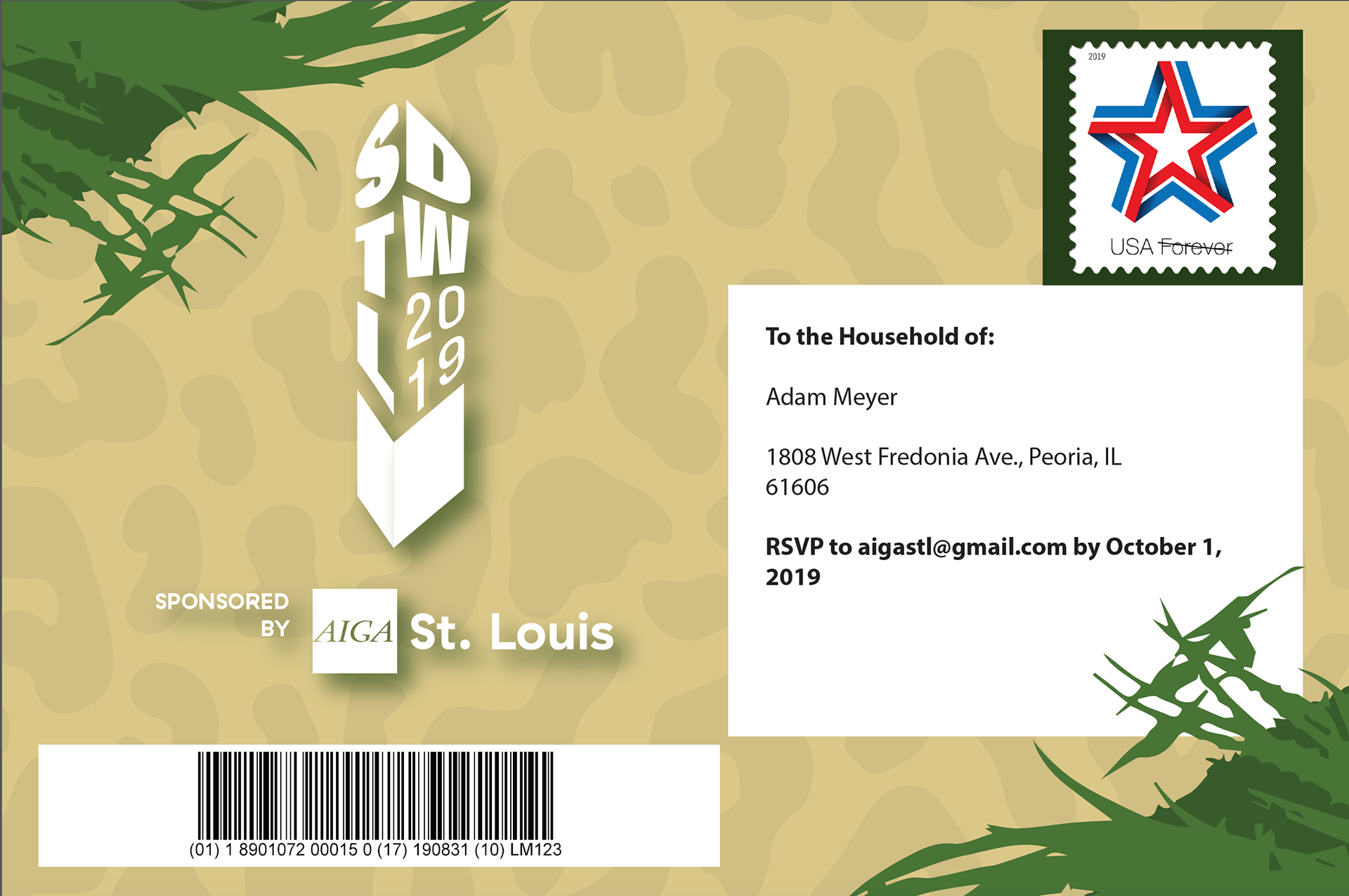 Postcard Front