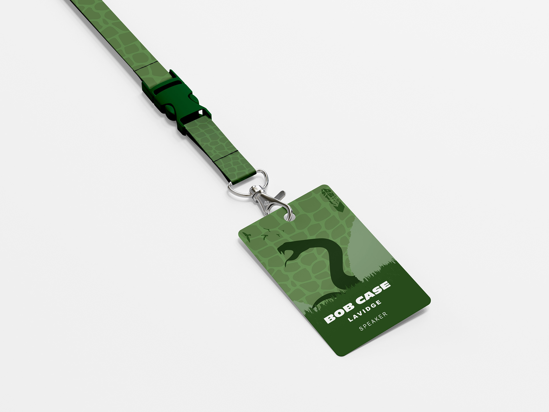 Speaker Badge Mock-Up