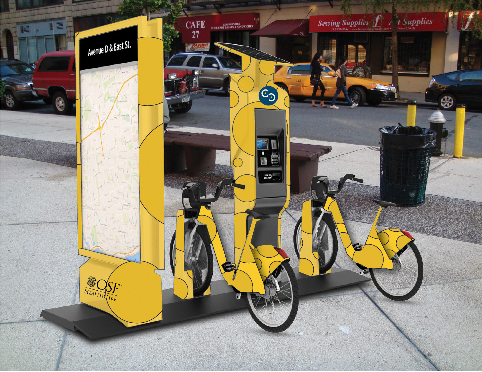 Bike Station Mock-app