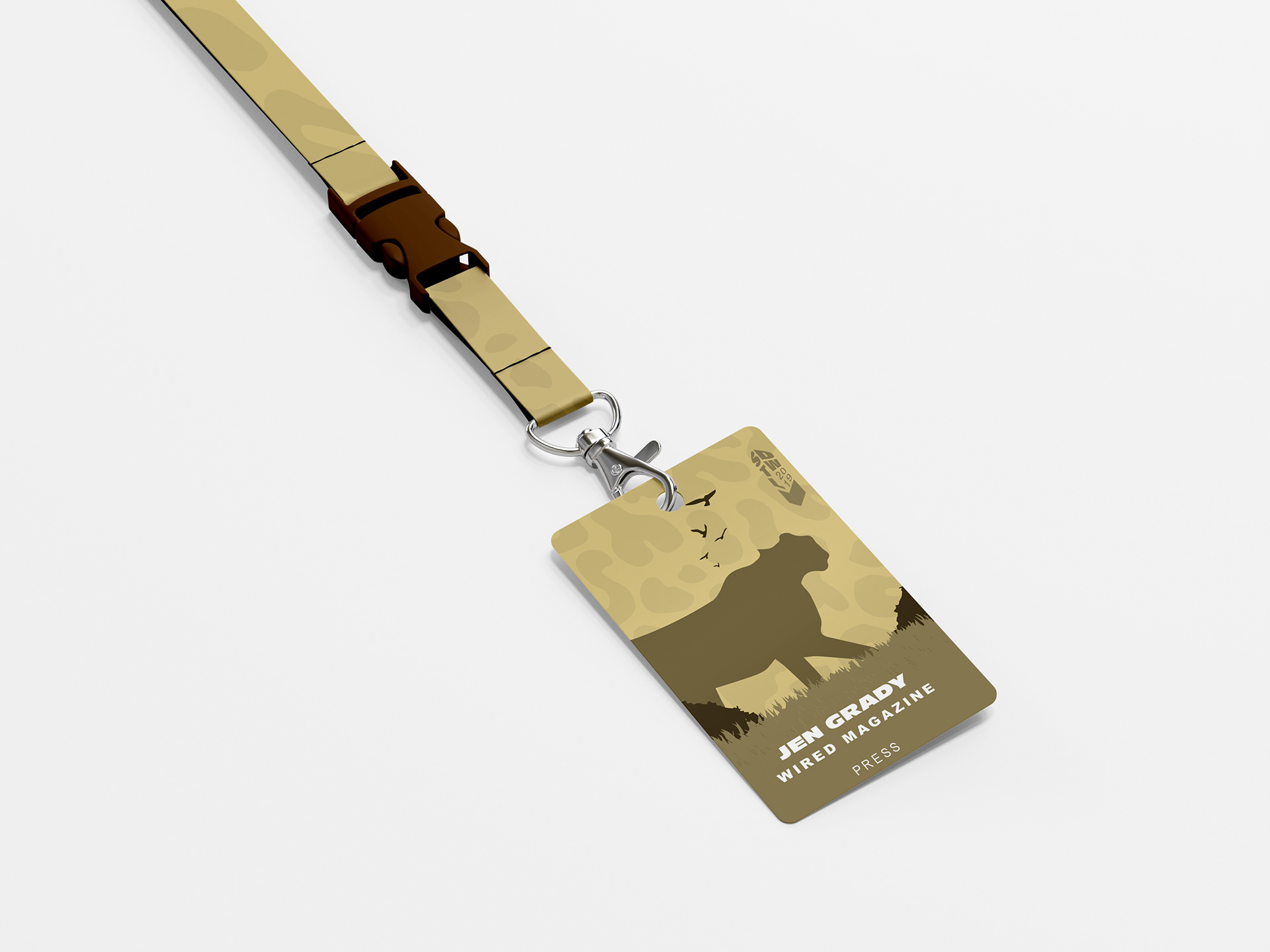 Press Badge Mock-Up