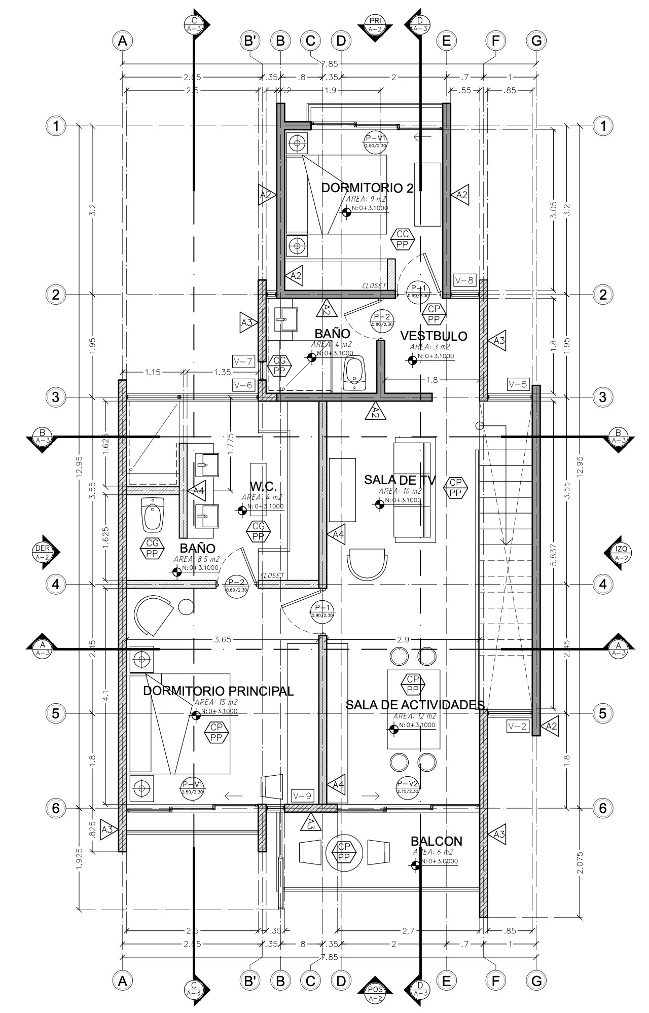 Planta Arquitectónica 2