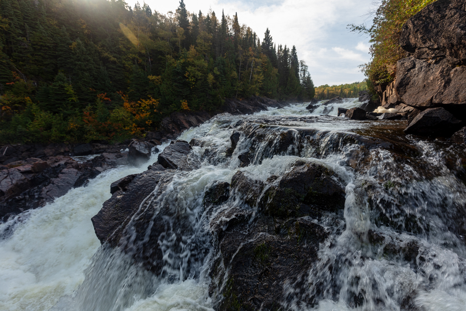 Pukaskwa National Park  •  Hook Falls via Hattie Cove