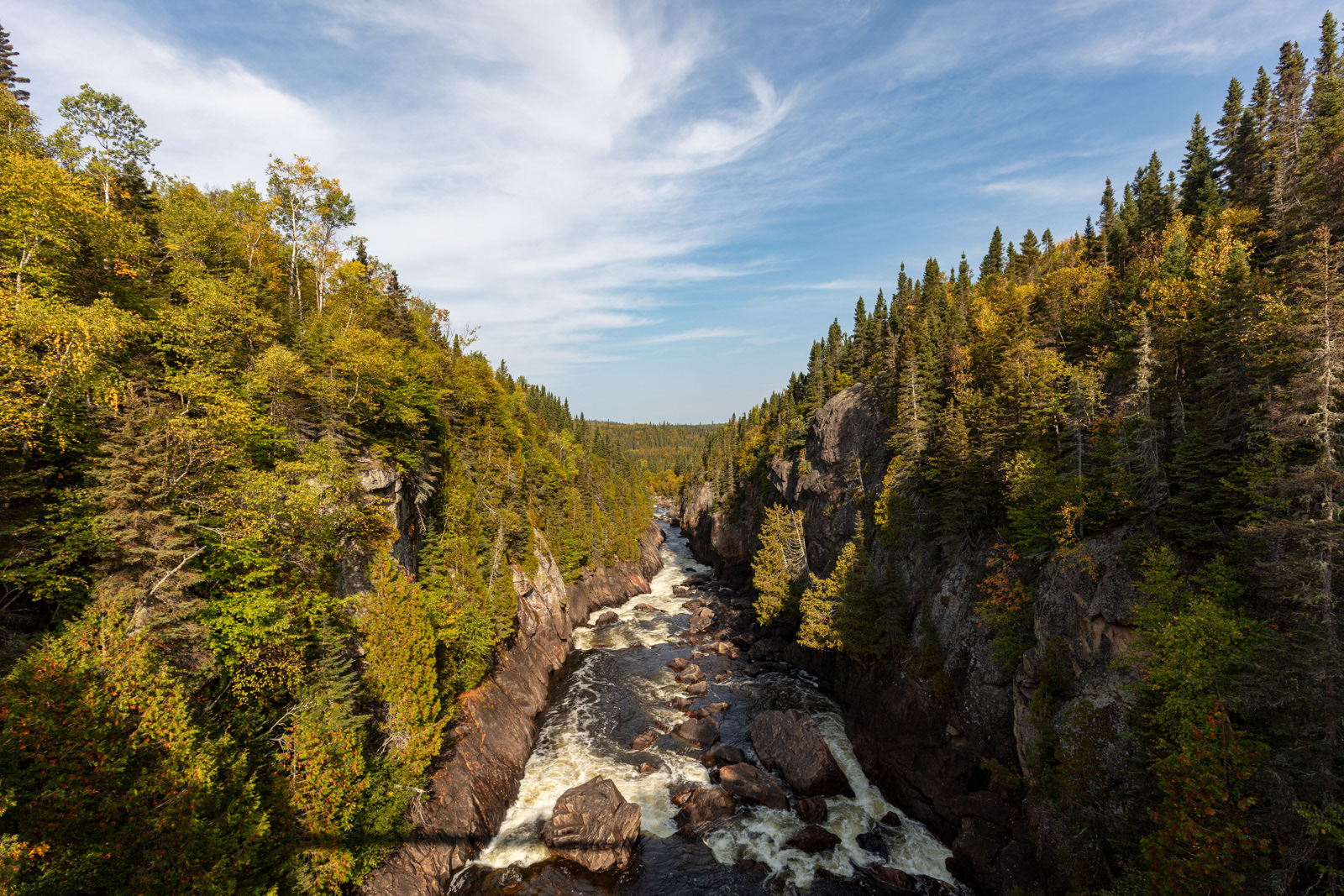 Pukaskwa National Park  •  Hook Falls via Hattie Cove