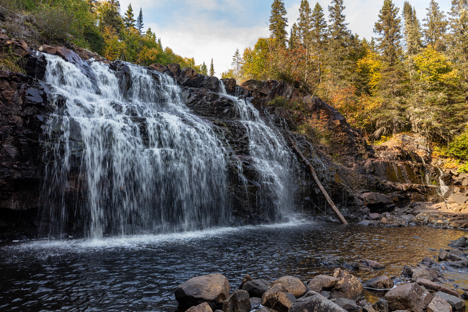 Mink Creek Waterfall