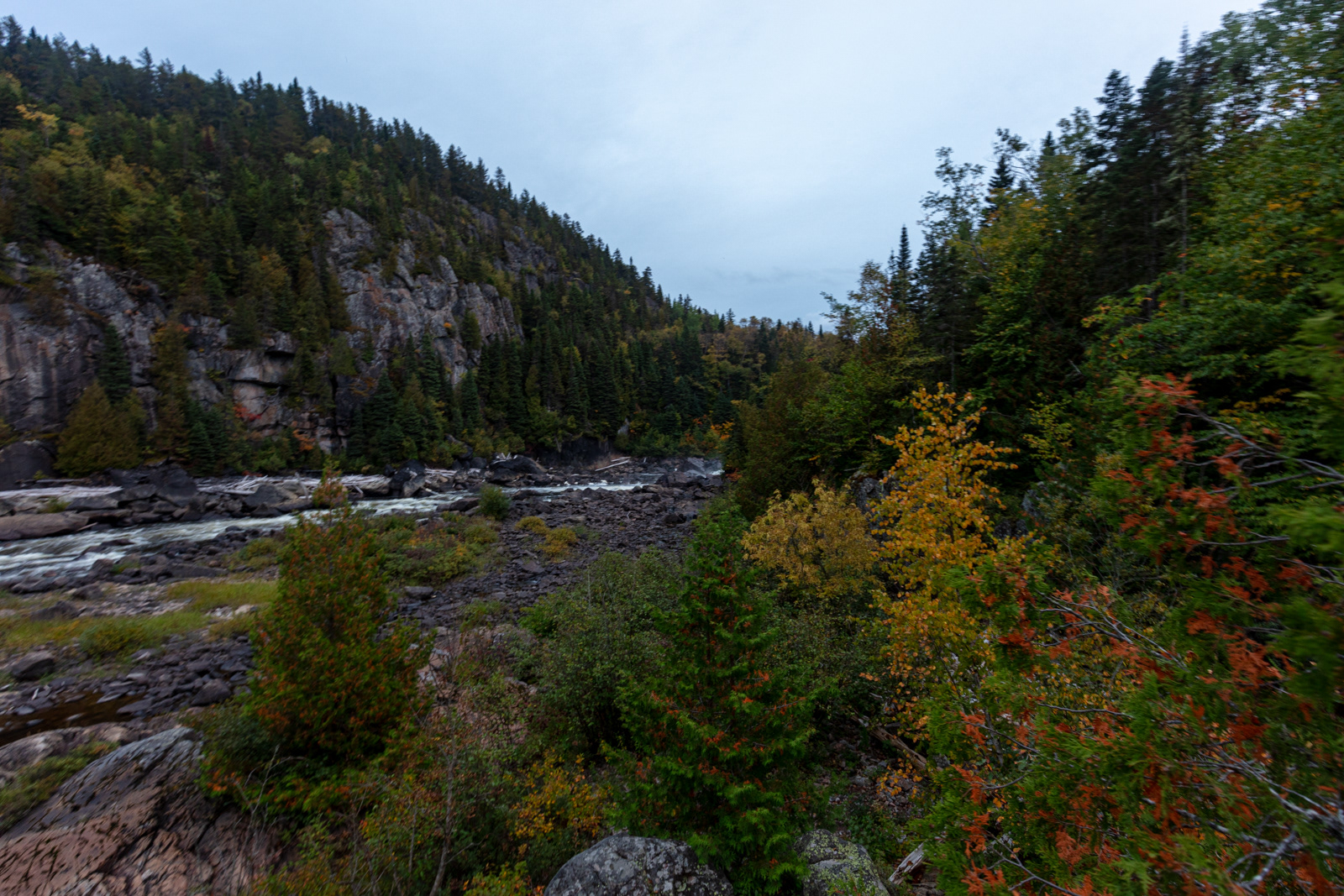 Pukaskwa National Park  •  Hook Falls via Hattie Cove