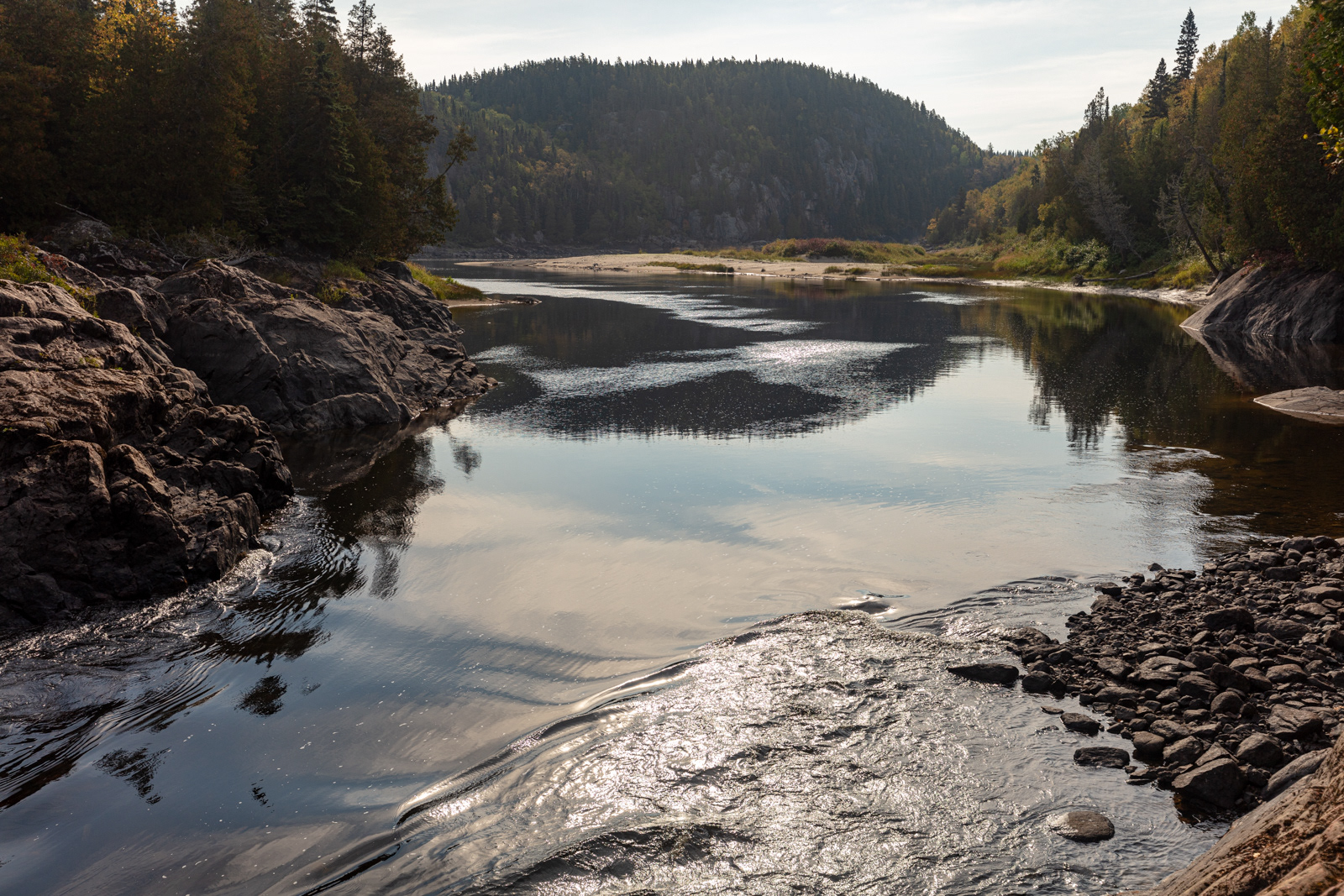 Pukaskwa National Park  •  Hook Falls via Hattie Cove